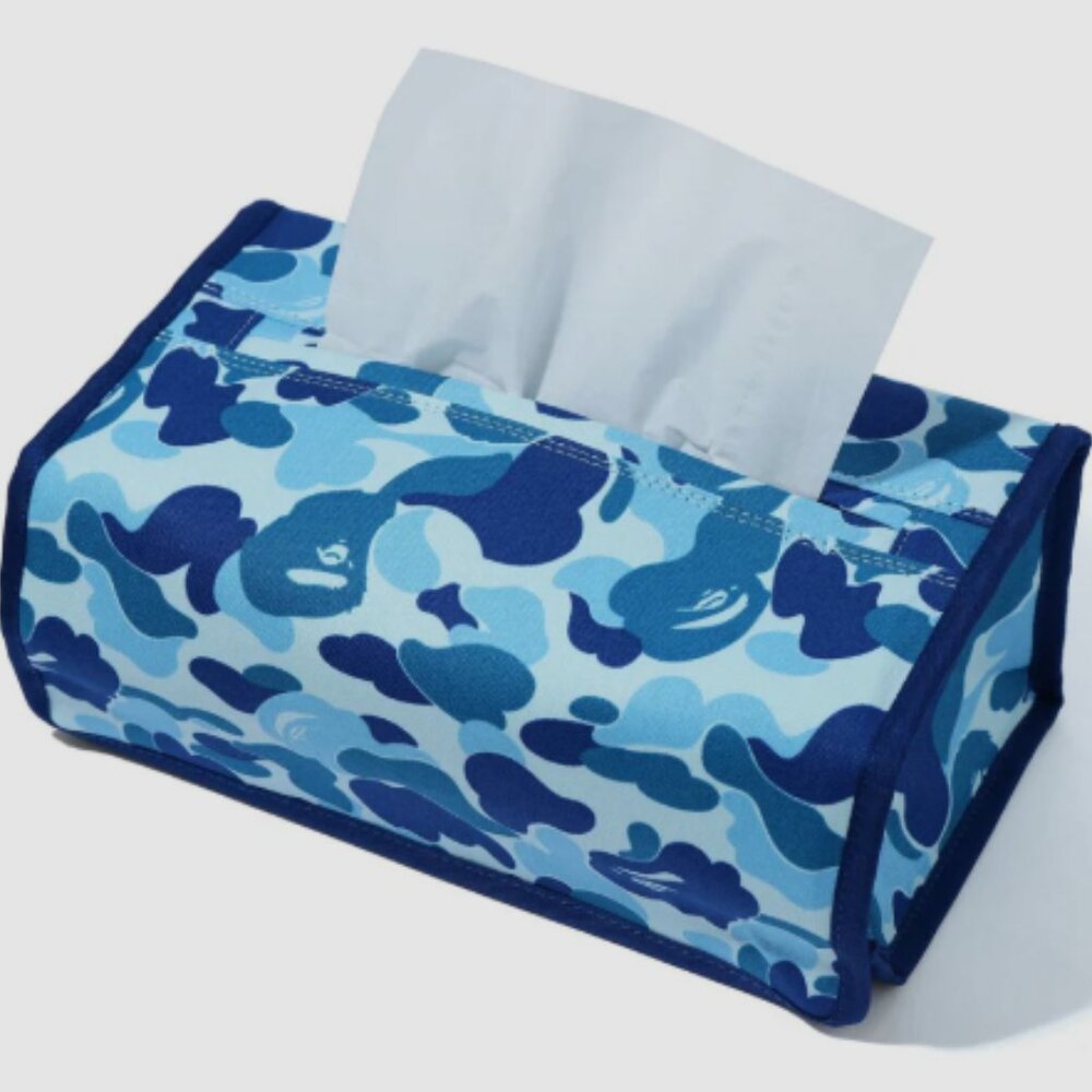 BAPE ABC Camo Tissue Cover, Blue